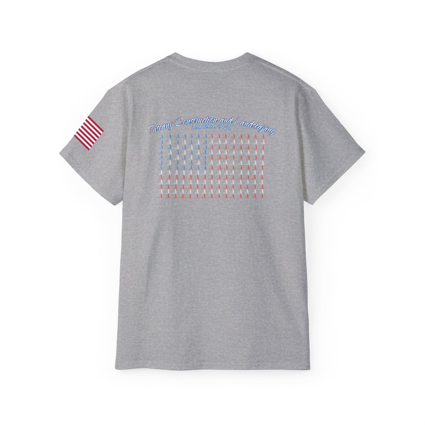 USA Flag Ultra Cotton Tee