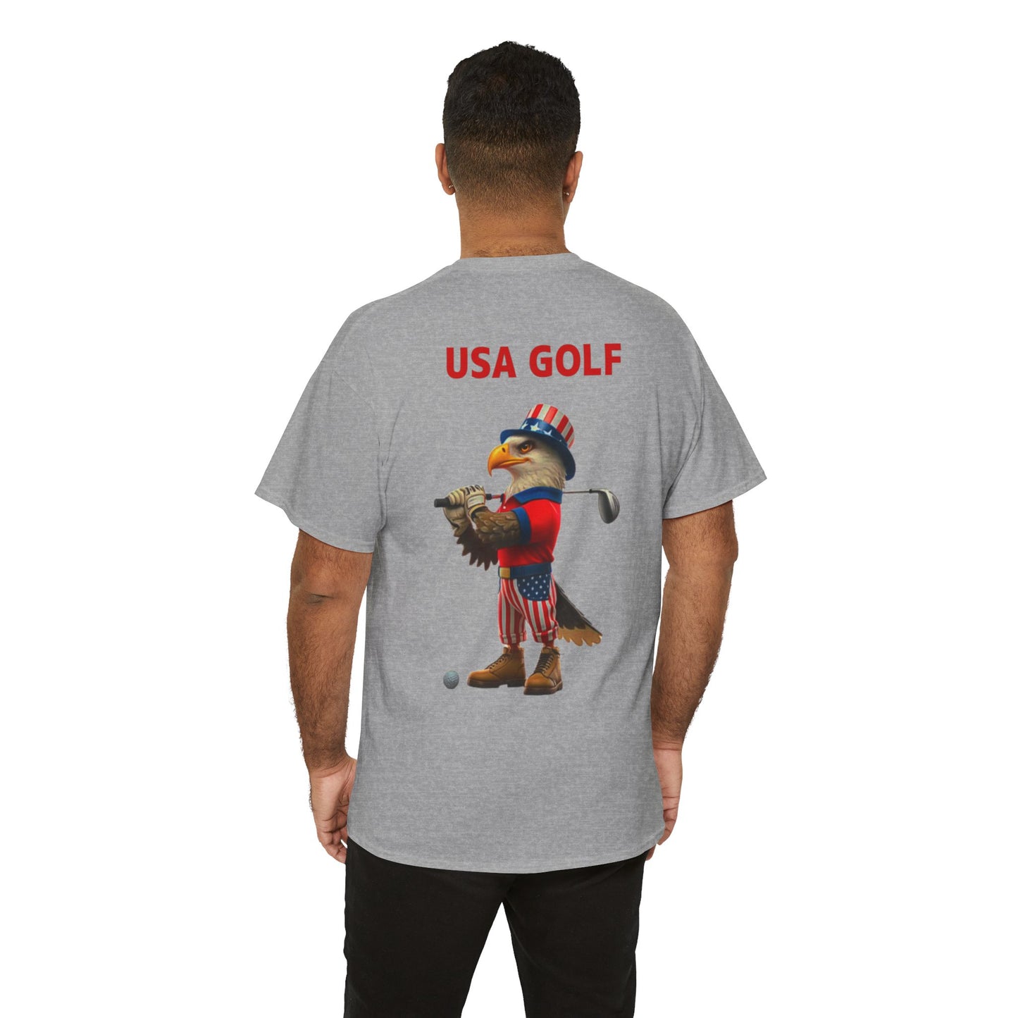 USA Golf Heavy Cotton Tee