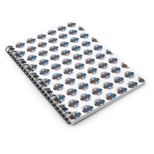 USA pattern Spiral Notebook - Ruled Line