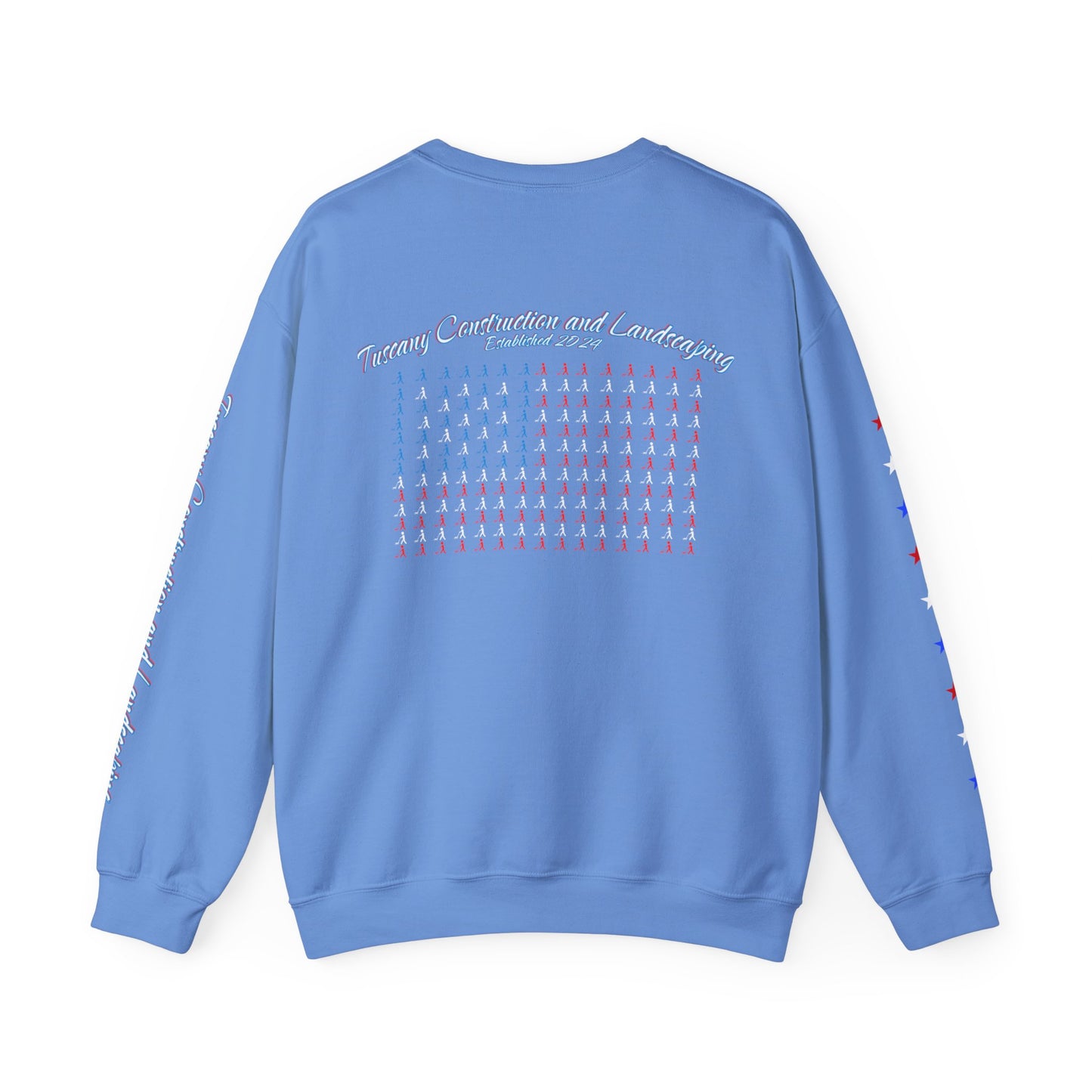 USA Flag Heavy Blend™ Crewneck Sweatshirt