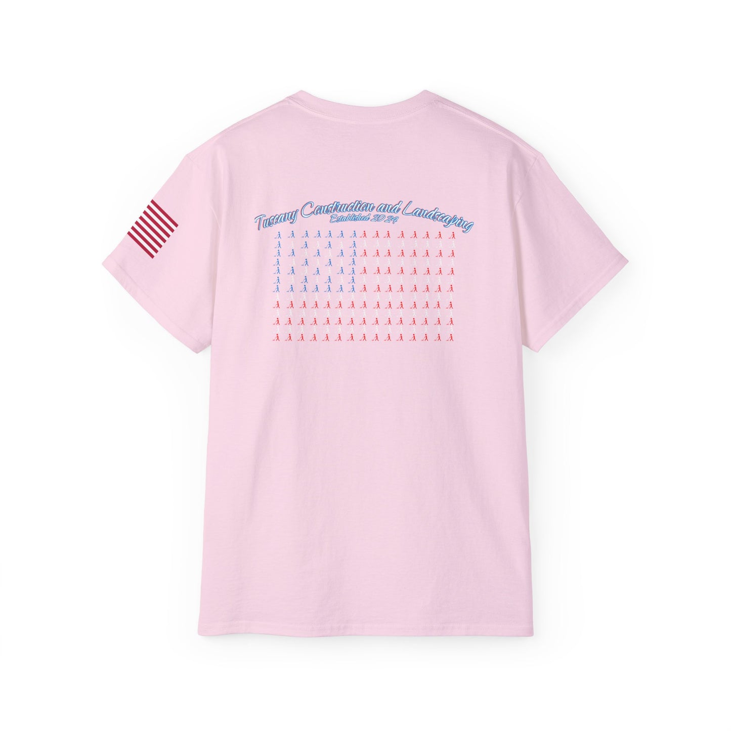 USA Flag Ultra Cotton Tee