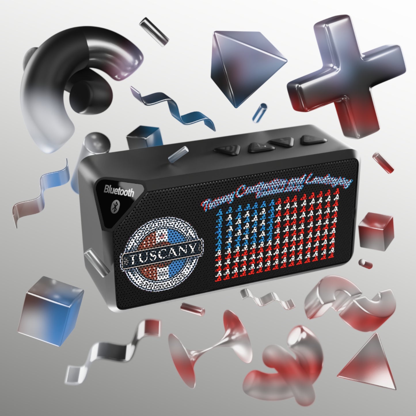 USA Flag Bluetooth Speaker