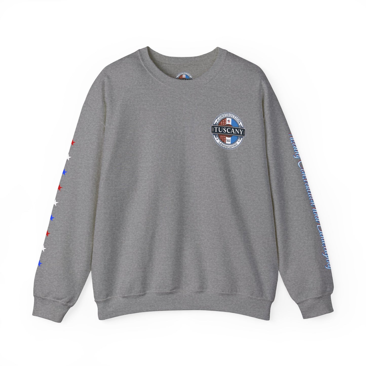 USA Flag Heavy Blend™ Crewneck Sweatshirt