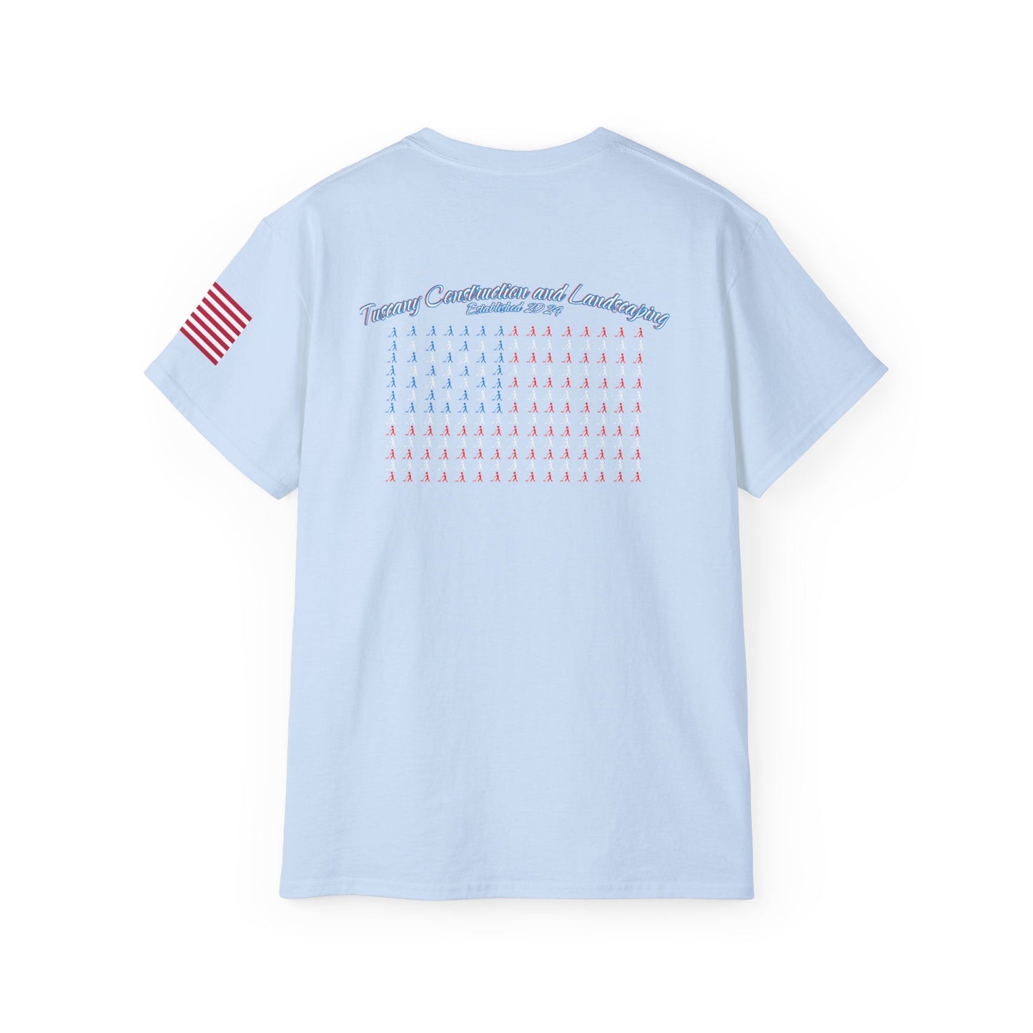 USA Flag Ultra Cotton Tee