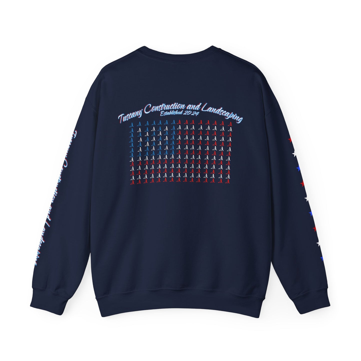 USA Flag Heavy Blend™ Crewneck Sweatshirt